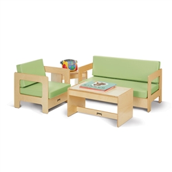 Living Room 4 Piece Set - Key Lime