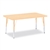 Rectangle Activity Table - 30" X 48", E-height - Maple/Maple/Camel