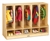 Toddler 5 Section Coat Locker with Step & without Bins