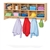 Young Time 10 Section Wall Mount Coat Locker