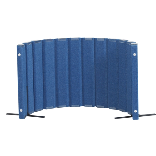 Sound Sponge Quiet Dividers 30"H x 6'L - Blueberry