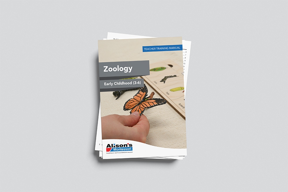 Teacher Training Manual: Zoology Manual (3-6): Early Childhood Lessons and Presentations
