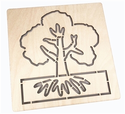 Parts of a Tree Puzzle Template