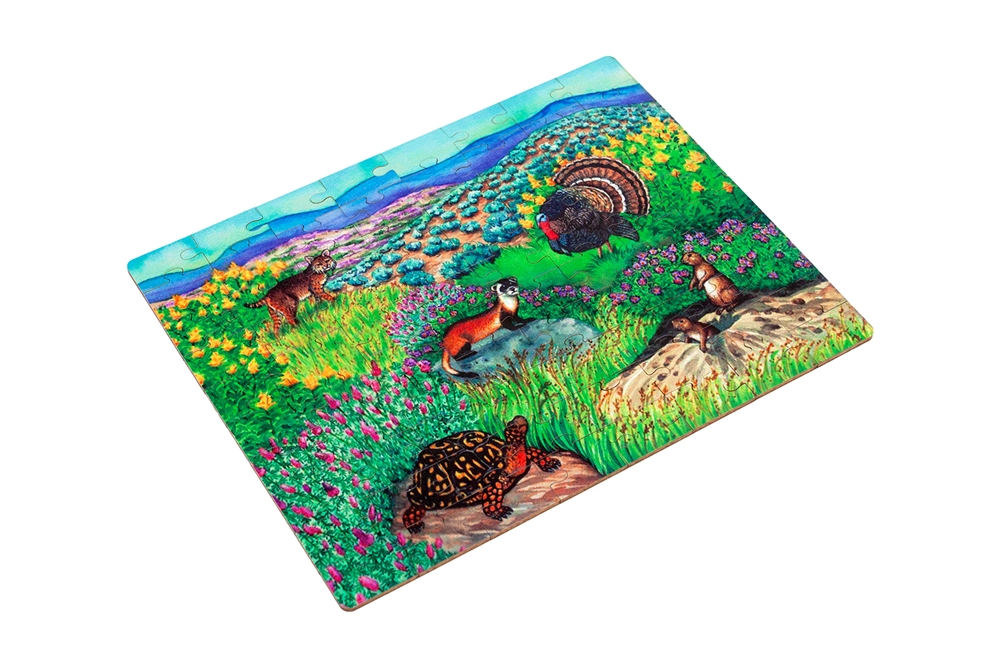 Temperate Grassland Biome - Jigsaw Puzzle