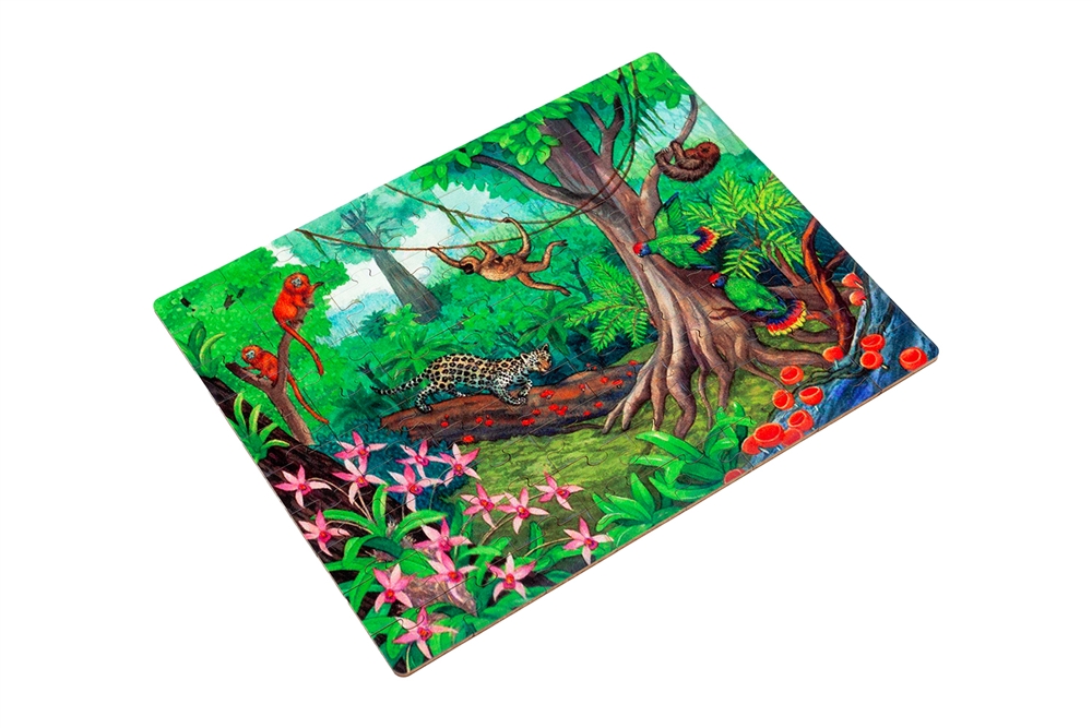 Tropical Rainforest Biome - Jigsaw Puzzle