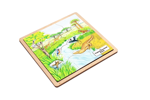 Tropical Grassland Biome Puzzle