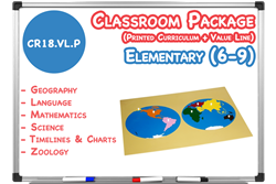 Lower Elementary Classroom (6-9) - Printed Curriculum & Value Line Material