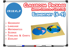Lower Elementary Classroom (6-9) - Printed Curriculum & Value Line Material
