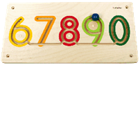 Wall Element "Numbers 6-0"