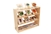 Solid Rubber Wood Rectangular Classroom Shelf (48" x 14" x 40" No Back)
