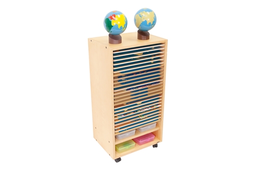 Pin Map Cabinet (Plywood)