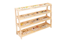 Four Tier Wooden Shelf