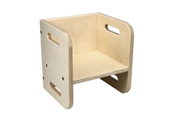 Reversible Cube Chair – 5"/7" Seat Heights – Plywood