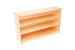 Medium Plywood Shelf with Back