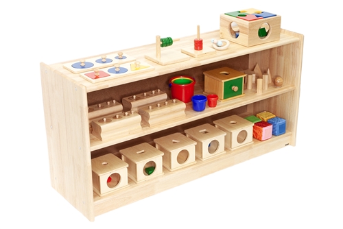 Three-Tier Open Shelf (With Back Panel)