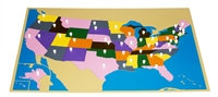 Puzzle Map of USA