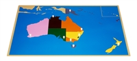 Puzzle Map of Australia