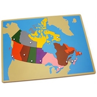 Puzzle Map of Canada