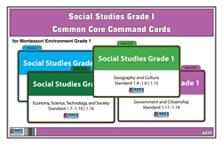 Social Studies Grade 1 Task Cards