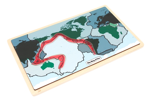 The Ring of Fire Puzzle with Nomenclature Cards (3-6)