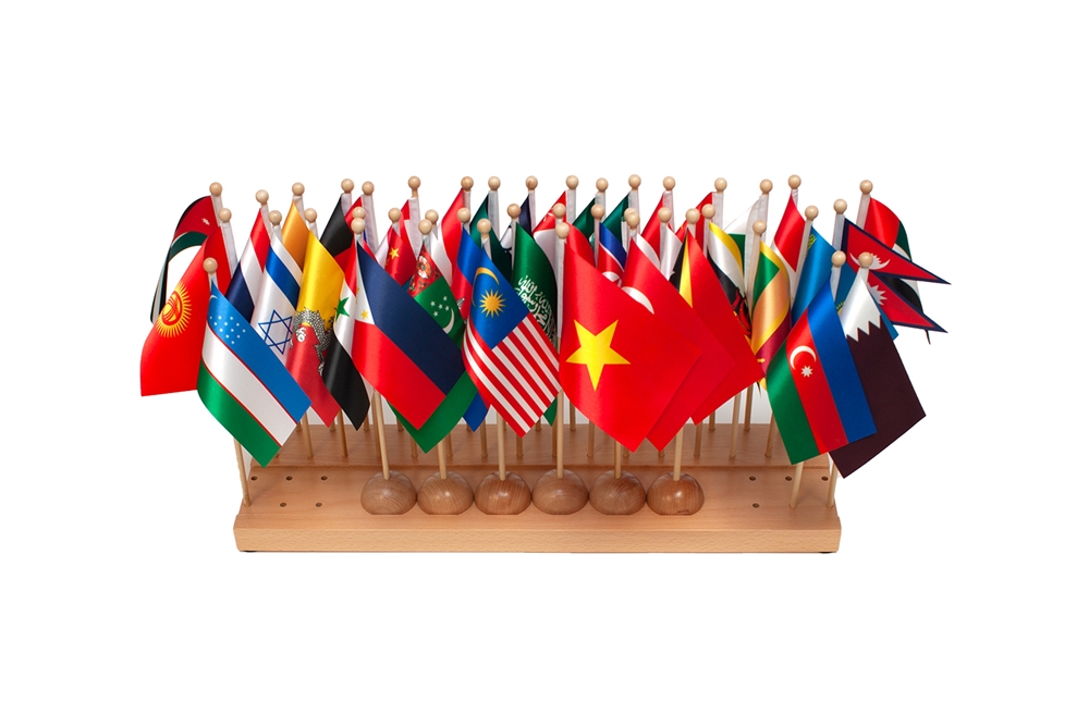 Flag Stand of Asia