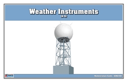 Weather Instruments Nomenclature Cards (6-9) (Printed)