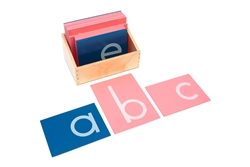 Lowercase Sandpaper Letters
