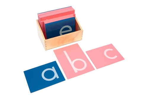 Lowercase Sandpaper Letters