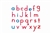 Letters for Small Movable Alphabets