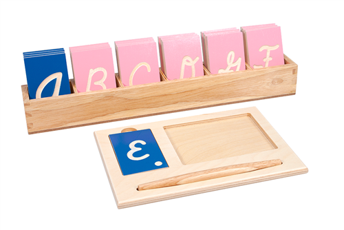 Uppercase D Nealian Tracing Board