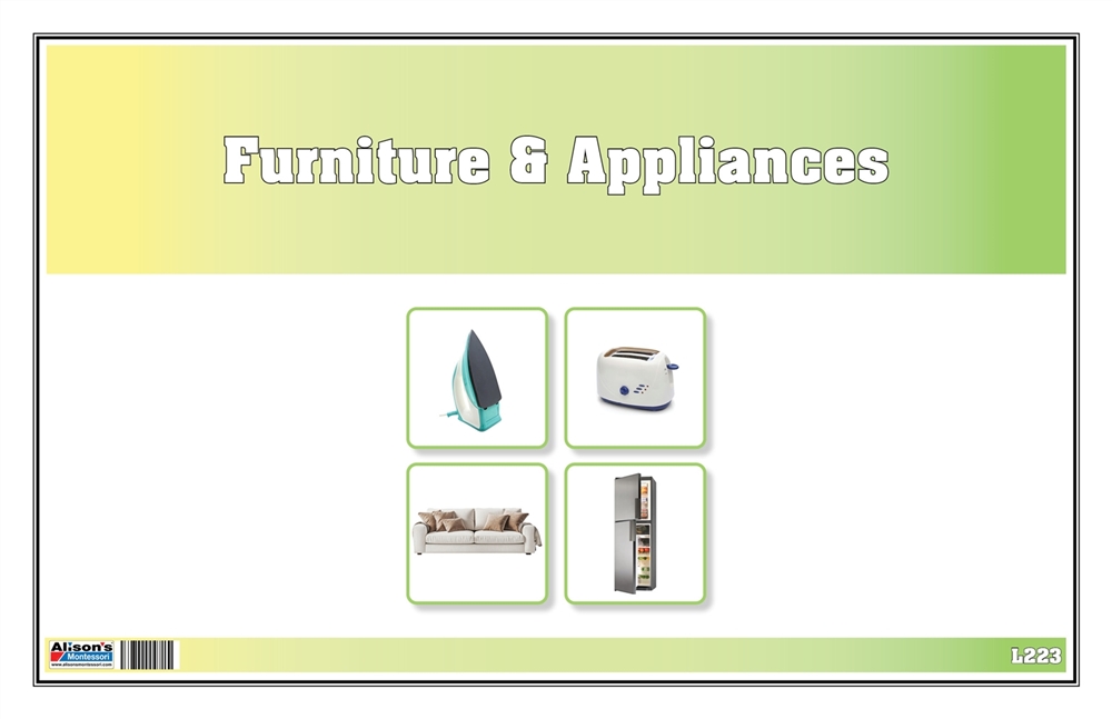 Nouns: Furniture & Appliances - Complete Set