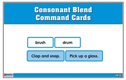 Consonant Blend Command Cards
