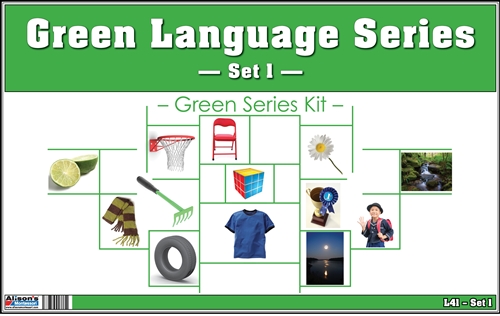 Montessori Green Language Series (Printed)