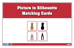 Picture to Silhouette Matching Cards (Printed)