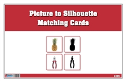 Picture to Silhouette Matching Cards  - Complete Set