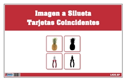 Imagen a Silueta Tarjetas Coincidentes (Printed)