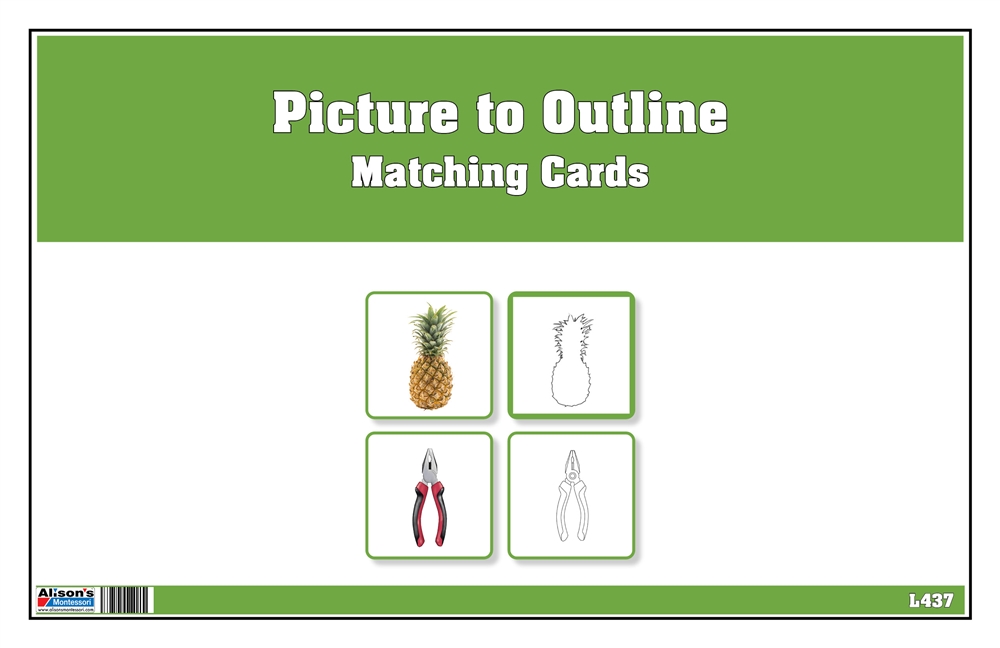 Picture to Outline Matching (Printed)