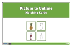 Picture to Outline Matching Cards - Complete Set