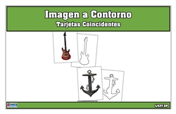 Imagen a Contorno Tarjetas Coincidentes (Printed)