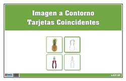 Imagen a Contorno Tarjetas Coincidentes (Printed)