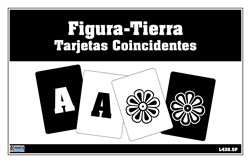 Tarjetas de combinación de figuras y suelos