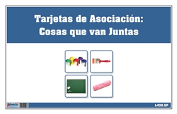 Tarjetas de Asociación: Cosas que van Juntas (Printed)