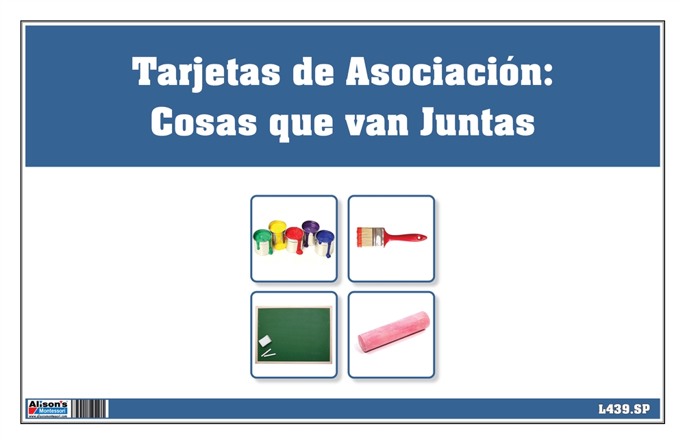 Tarjetas de Asociación:
Cosas que van Juntas