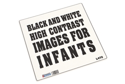 Black & White High-Contrast Pattern Cards