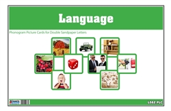 Phonogram Picture Cards for Double Sandpaper Letters