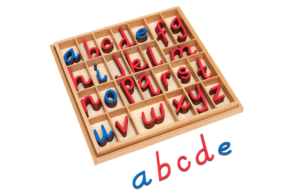 Small D'Nealian Moveable Alphabets