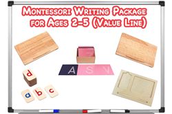 Montessori Writing Package for Ages 2-5 (Value Line)