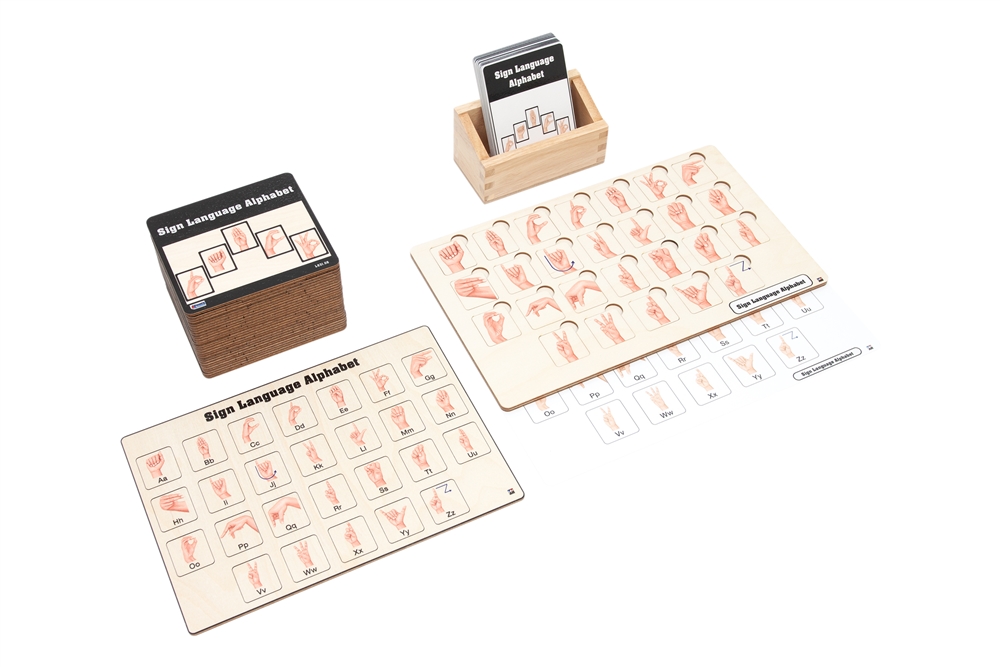 Sign Language Alphabet Puzzle Set