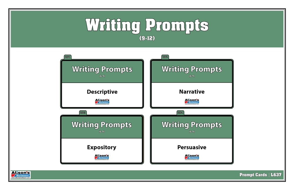 Writing Prompts (9-12) (Printed)