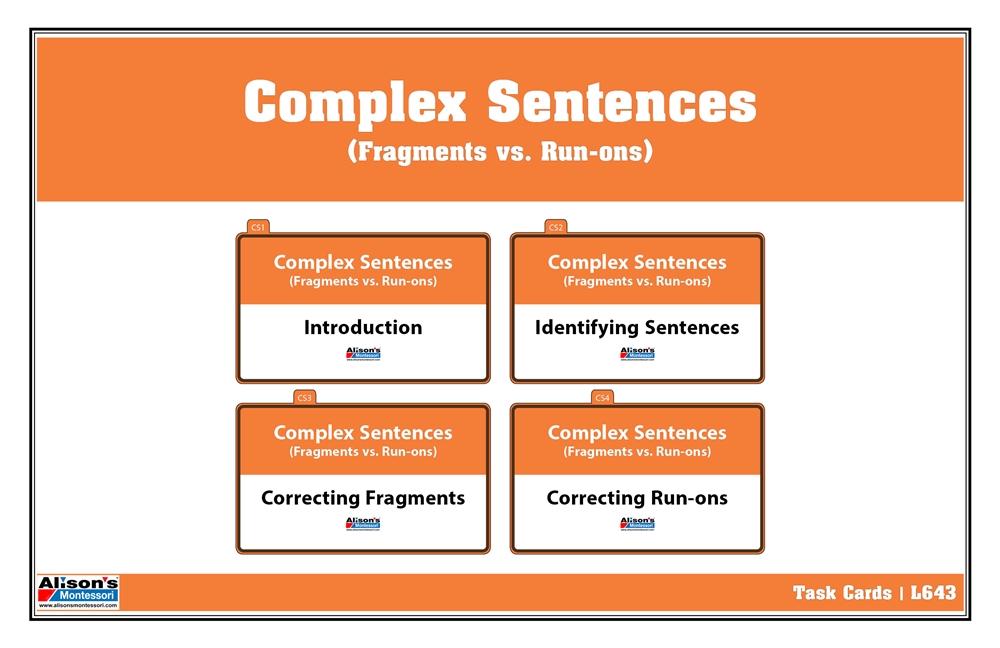 Complex Sentences: Fragments vs Run-ons
